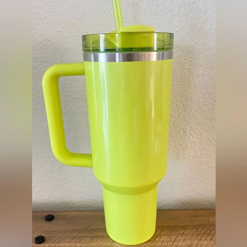 Starbucks Stanley Neon 40oz - Picture 2 of 3